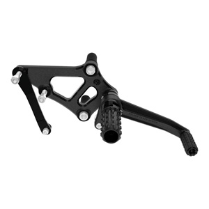 Roland Sands Design Rearsets In Black Ops For Harley Davidson 2004-2013 Sportster Models (0035-1132-SMB)