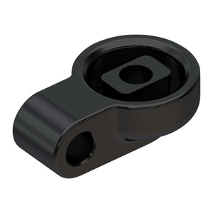 Roland Sands Design Headlight Adapter In Black Using RSD Cafe Gauge & Headlight Relocator Or OEM Visor Headlight Mount (0207-2009-B)