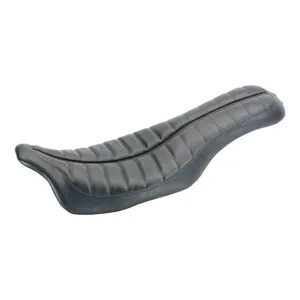 Roland Sands Design Flat Out FL Seat Enzo Black For Harley Davidson 2008-2023 FLHT, FLHR, FLHX & FLTR Models (76934)