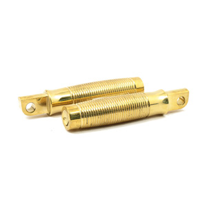 Rough Crafts Groove Brass Footpegs (ARM428339)