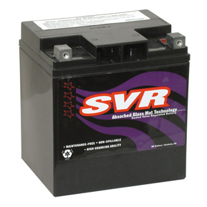 SVR Sealed AGM Battery For 97-23 FLT/Touring; 09-23 Trikes (ARM510859)