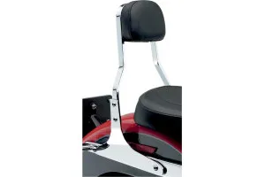 Cobra Short 35.5cm Square Sissy Bar For 00-16 FLSTC/N/S Models (602-1204)