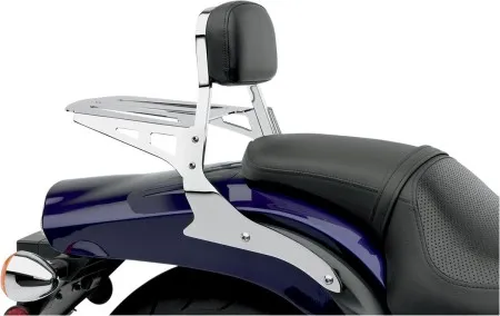 Cobra Mini 28cm Square Sissy Bar For 00-16 FLSTC/N/S Models (602-1104)