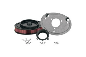 K&N RK Series Intake Large Capacity Filter Assembly, 1 5/8 Inch Tall For 2008-2013 FLHT/FLHR/FLHX/FLTR Models (RK-3930)