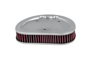 K&N Air Filter For Big Twin 08-13 FLHT/FLHR/FLHX/FLTR & HD FL Trikes (HD-1508)