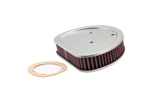 K&N Air Filter For 99-15 Softail (Excl 2012 FXS Softail), 99-07 Dyna, FLT (Excl 99-01 FLT inj) (HD-1499)