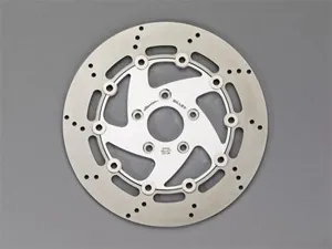 Harrison Billet S5 11.5 Inch Rotor In Polished, Clear Anodised or Black Finish For 2000-Up Harley Davidson
