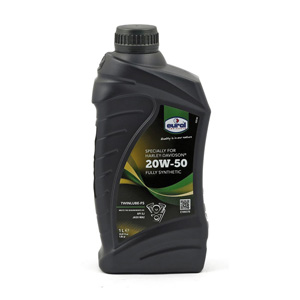 Eurol Twinlube-FS 20W50 Fully Synthetic Oil - 1 Litre For 1984-2022 Big Twin, 1986-2022 XL Sportster, 2008-2012 XR1200, 2002-2017 V-Rod, 2015-2022 XG750/500 Street & 2017-2022 XG750A Street Rod Models (ARM696909)