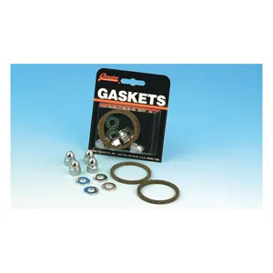 James Exhaust Gasket & Mount Kit - With Acorn Nuts For 1984-2025 B.T, 1986-2022 XL, 2008-2012 XR1200, 1987-2010 Buell XB Models (EV-1)