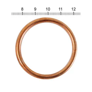 James Evo Crush-Ring Exhaust Gasket 1984-2025 B.T. 1986-2022 XL, 08-12 XR1200 (Sold Each) (65324-83-CG)