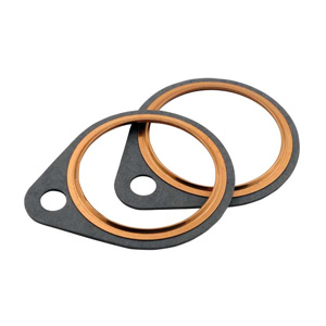 James Fire Ring Exhaust Gaskets - 66-84 Shovelhead (Pack of 10) - (65834-68-X)