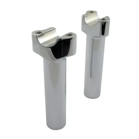 Wild 1 Straight 6.0 Inch Risers In Chrome (WO528)