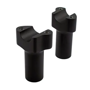 Wild 1 Straight 3.5 Inch Risers In Black (WO529B)