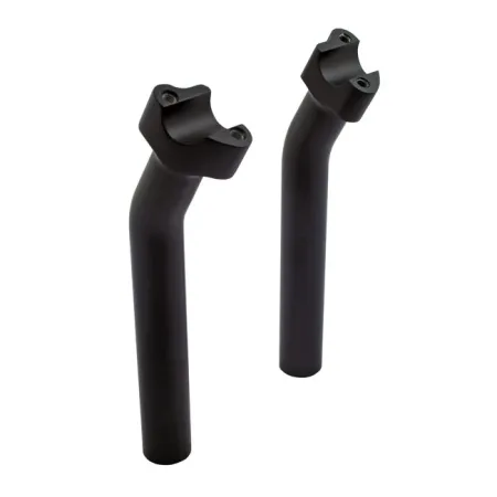Wild 1 Pullback 9.5 Inch Risers In Black (WO530B)