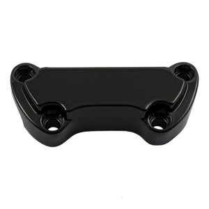 Doss Scalloped Handlebar Top Clamp In Black (ARM749305)