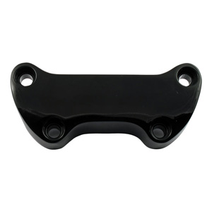 Doss Plain Handlebar Top Clamp In Black With Skirt (ARM949305)