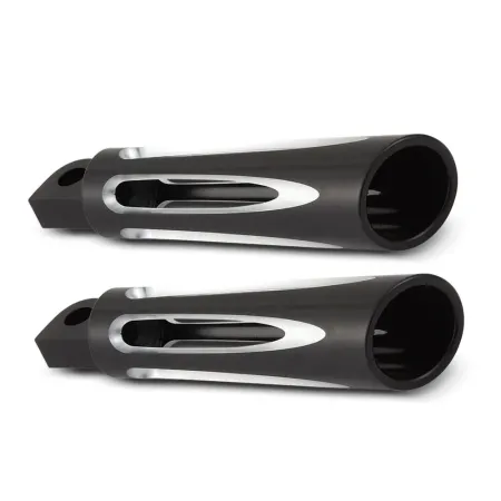 Arlen Ness Deep Cut Footpegs in Black (06-472)