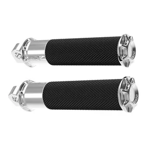 Arlen Ness Bevelled Fusion Footpegs In Chrome (07-928)