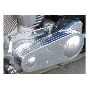 BDL SS-2 (2 Inch) Open Primary Belt Drive in Polished Finish (Plain Design) For 90-06 Softail (ARM729815)