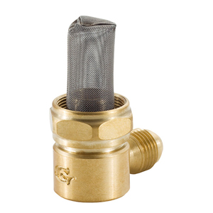 Golan Low Profile Tank Fitting with 06-AN Hose Fitting (ARM336419)