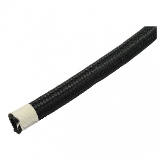 DOSS 7.5 Meters Long Braided Hose With 1/4 Inch Diameter in Black Nylon Finish (ARM192515)