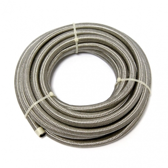 DOSS Braided Steel 5/16 Inch Hose Clear (Sold As 25 Foot Roll) (ARM027709)