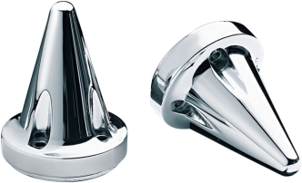 Kuryakyn Stiletto End Caps In Chrome Finish For Kuryakyn Grips (6249)