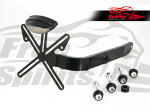 Free Spirits License Plate Bracket Kit For Harley Davidson Sportster Motorcycles (208917)