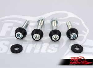 Free Spirits Damper Kit Plugs In Black For Harley Davidson XL And XR1200 Models (201904K)