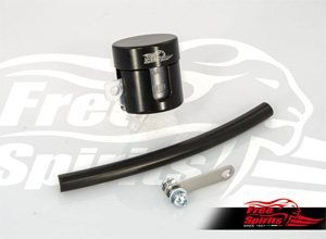 Free Spirits 45 Degree Brake Reservoir Kit In Black For Triumph Motorcycles (303822K)