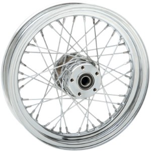 Drag Specialties Replacement Laced 40 Spoked Front Wheel 16x3 Inches For 00-07 FLT/FLHT/FLHR/FLHX/FLTR Part Number (0203-0534)