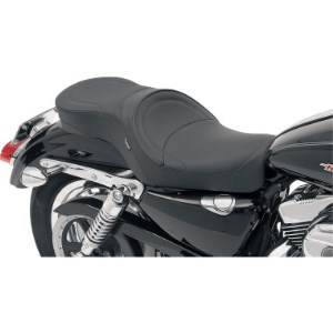 Drag Specialties Low-Profile Touring Seat (Mild Stitch) For All 2004-2020 XL Models With 17 Liter Tank (4,5 US GAL.) (0804-0258)