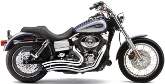Cobra Speedster Short Swept Exhaust In Chrome For 2012-2017 Dyna Motorcycles (6229)