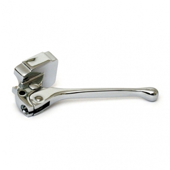 DOSS Clutch Lever Assembly in Chrome Finish For 1973-1981 FL, FLH, 1972-1981 FX, XL Models (ARM530609)