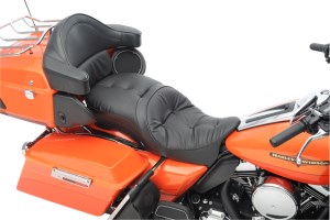 Drag Specialties Large Touring Seats That Can Accept Frame Mounted Backrests (Pillow-Style) For 97-07 FLHR, FLTR, FLHX, FLHT, FLHTC (0801-0832)