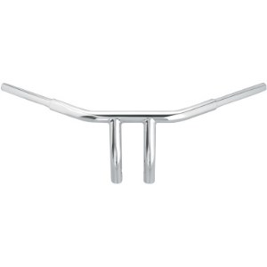 Wild 1 Pullback Drag Bars With 15cm (6 Inch) Rise In Chrome Finish For 1982-2020 Harley Davidson Models (excl. 88-11 Springers) (WO500)