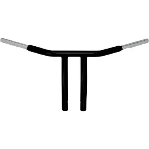 Wild 1 Pullback Drag Bars With 25.5cm (10 Inch) Rise In Black Finish For 1982-2020 Harley Davidson Models (excl. 88-11 Springers) (WO507B)