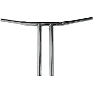 Drag Specialties 14 Inch T-Bar 32mm (1-1/4 inch) Buffalo Bars in Chrome Finish (0601-2750)