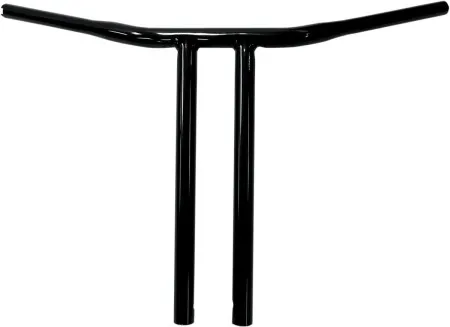 Drag Specialties 16 Inch T-Bar 32mm (1-1/4 inch) Buffalo Bars in Black Finish (0601-2753)