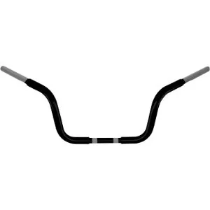 Wild 1 Baby Ape Hangers With 21.5cm (8.5 Inch) Rise In Black Finish For 1982-2020 Harley Davidson Models (excl. 88-11 Springers) (WO513B)