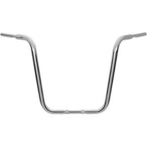 Wild 1 Ape Hanger Bars With 40.5cm (16 Inch) Rise In Chrome Finish For 1982-2020 Harley Davidson Models (excl. 88-11 Springers) (WO509)
