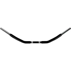 Wild 1 Knuckle Bars With 51mm (2 Inch) Rise In Black Finish For 1982-2024 Harley Davidson Models (excl. 88-11 Springers) (WO503B)