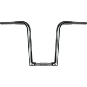 Wild 1 Outlawz 35.5cm (14 Inch) Springer Ape Hanger Bars In Chrome Finish for 1988-2011 Harley Davidson Springer Models (WO624)