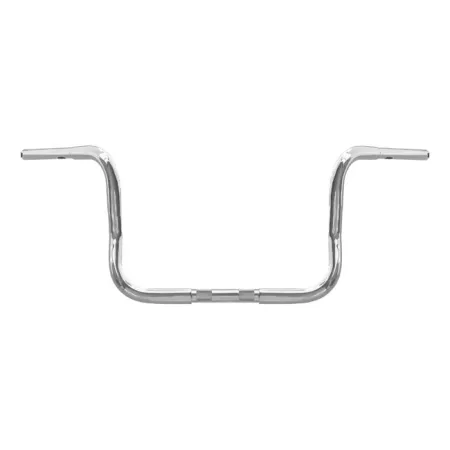Wild 1 Bagger Ape Hanger Bars With 10 Inch Rise In Chrome Finish For Harley Davidson 1989-2024 Electra Glide & 2008-2023 Street Glide With Batwing Fairing (WO578)