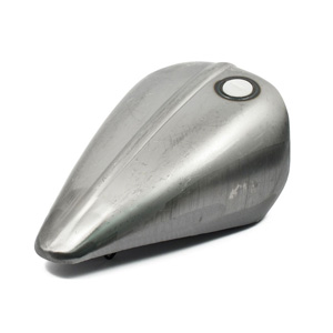 Doss Bob Fester Style 2.35 Gallon Ribbed Gas Tank For Harley Davidson 1983-2003 Sportster Motorcycles (ARM306615)