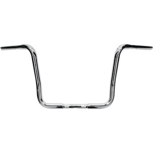 Drag Specialties 13 Inch Ape Hanger 32mm (1-1/4 inch) Buffalo Handlebars in Chrome Finish For Touring Motorcycles (0601-2744)