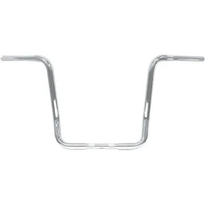 Drag Specialties 17 Inch Ape Hanger 32mm (1-1/4 inch) Buffalo Handlebars in Chrome Finish For 2008-2024 Electra Glide & 2008-2023 Street Glide With Batwing Fairing (0601-2746)