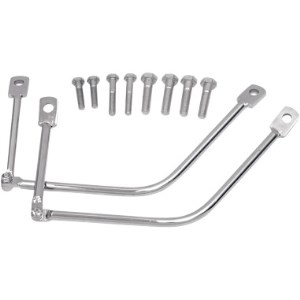 Saddlemen Saddlebag Support Brackets For 84-17 FXST/FLST (except FXSTD), 96-17 Dyna, 94-19 XL (except 883N/1200N/X) (3501-0346)