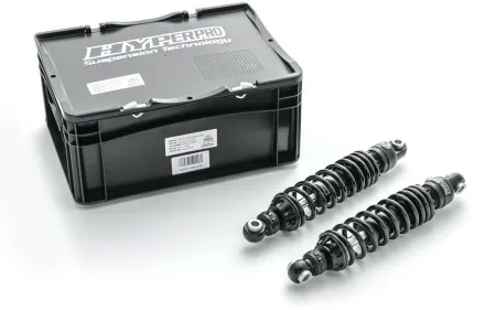 Hyperpro HDDY+1350-0-M (13.5 Inch) Rear Shocks For Harley Davidson Dyna Models (1310-0983)