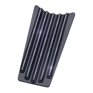Covington Customs Black Diamond Edge Dash Panel Insert For Harley Davidson 89-07 Touring Motorcycles (C1231-B)